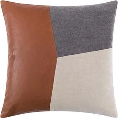 Branson 18 inch Dark Brown Multicolored Pillow Kit